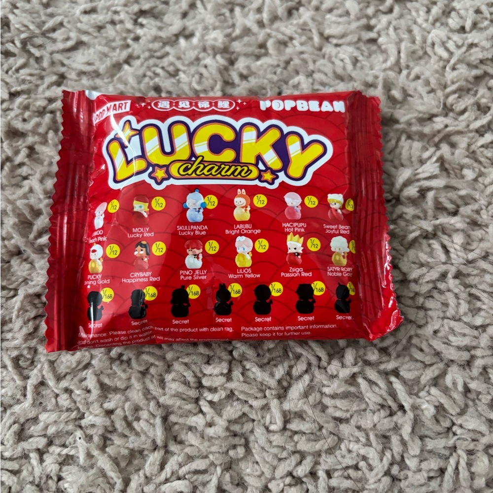 Red Lucky Charm Popbean Pack